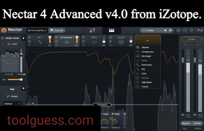 Nectar 4 Advanced v4.0 from iZotope.